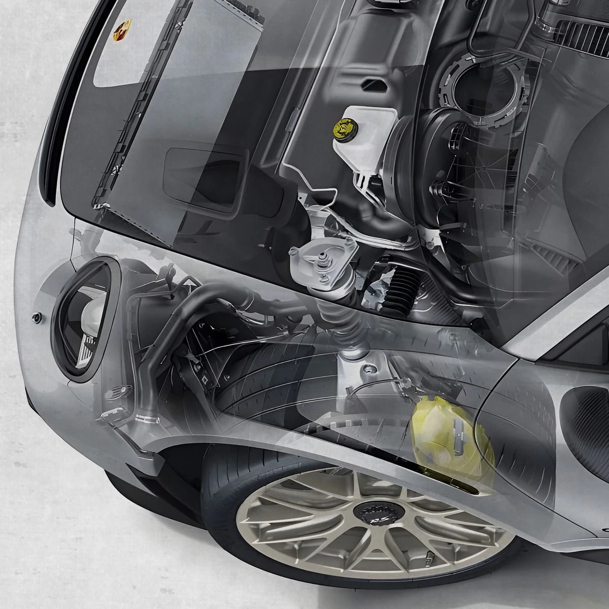 Дизайнерские фотообои по индивидуальному размеру Citydecor Technic (Porsche 911 GT2 RS) 25